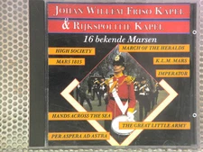 Johan Willen Friso Kapel & Rijkspolitie Kapel - 16 bkende Marsen[CD][1991]
