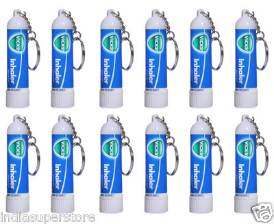 Vicks Nasal Inhaler 12 Pack - Great for Cold, Sinus & Allergy Free Shipping