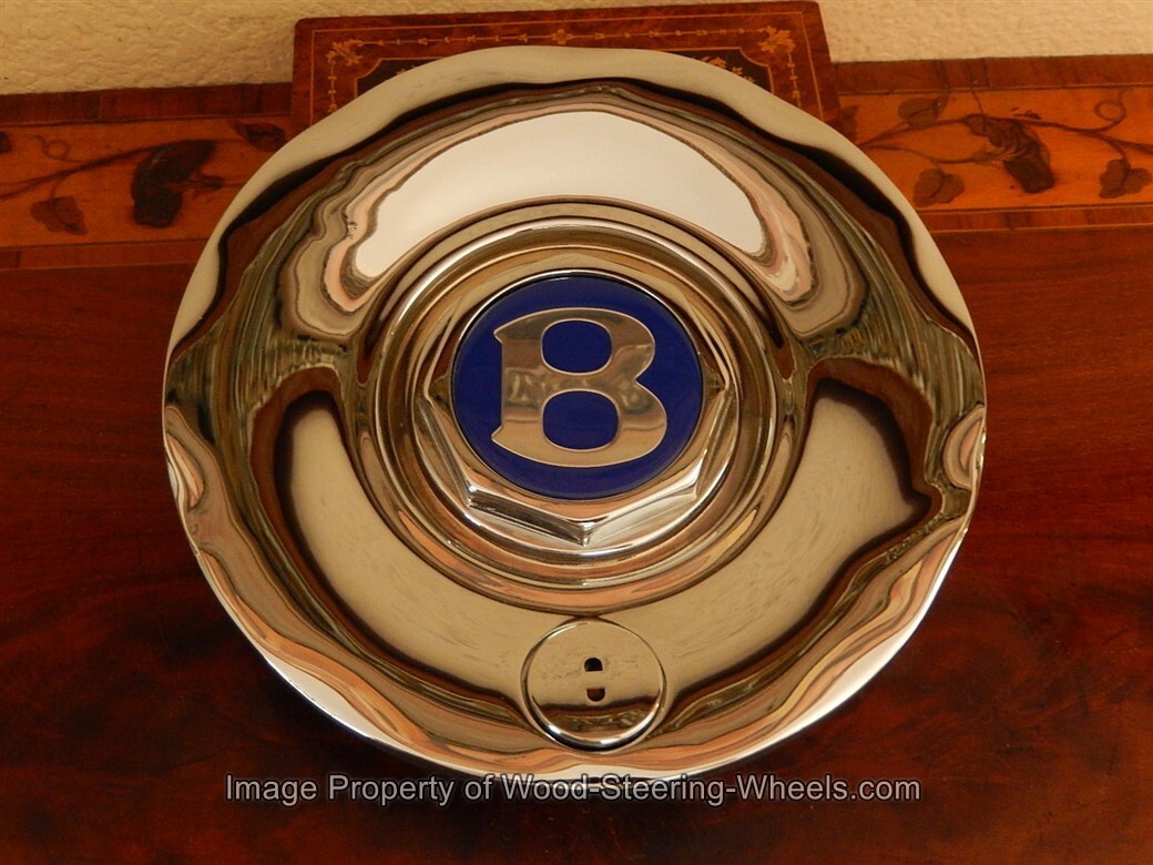 NEW Bentley AZURE Chrome Hub Cap Fits 1998 - 2000 Chrome Wheels 17"x 7.5"
