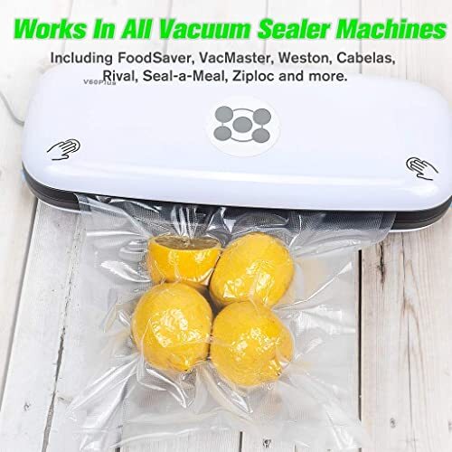 HUGE COMBO 8 x 50 & 11 x 50 Vacuum Sealer Rolls 2ROLLS -Food & money saver