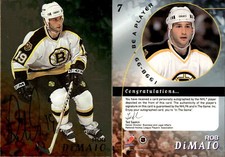 1998-99 Be A Player Autographs Gold #7 Rob Dimaio - NM-MT