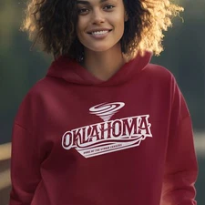 Oklahoma Storm Chasers Hoodie - Tornado State Pride Unisex Hooded Sweatshirt OKC