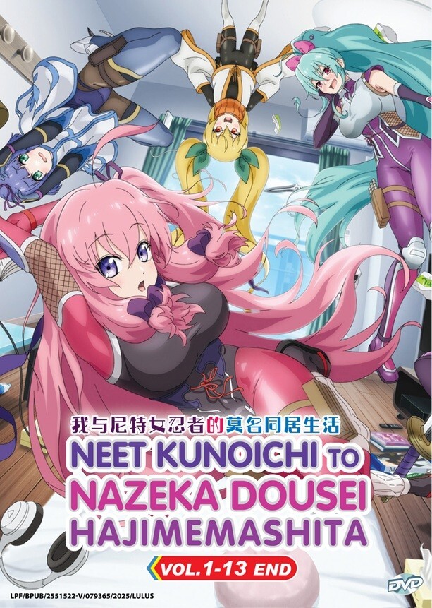 DVD Anime I'm Living With an Otaku Neet Kunoichi!? (1-13 End
