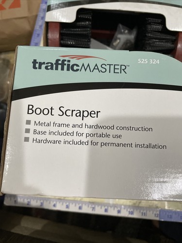 2X Boot Scraper Scrubber by Traffic Master 525 324 New - Picture 9 of 12