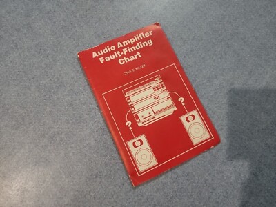 Audio Amplifier Fault Finding Chart 1987 Bernard Babani Guide Book