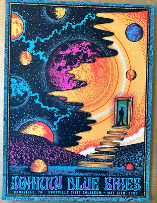 AUTHENTIC Sturgill Simpson Johnny Blue Skies AP POSTER Knoxville