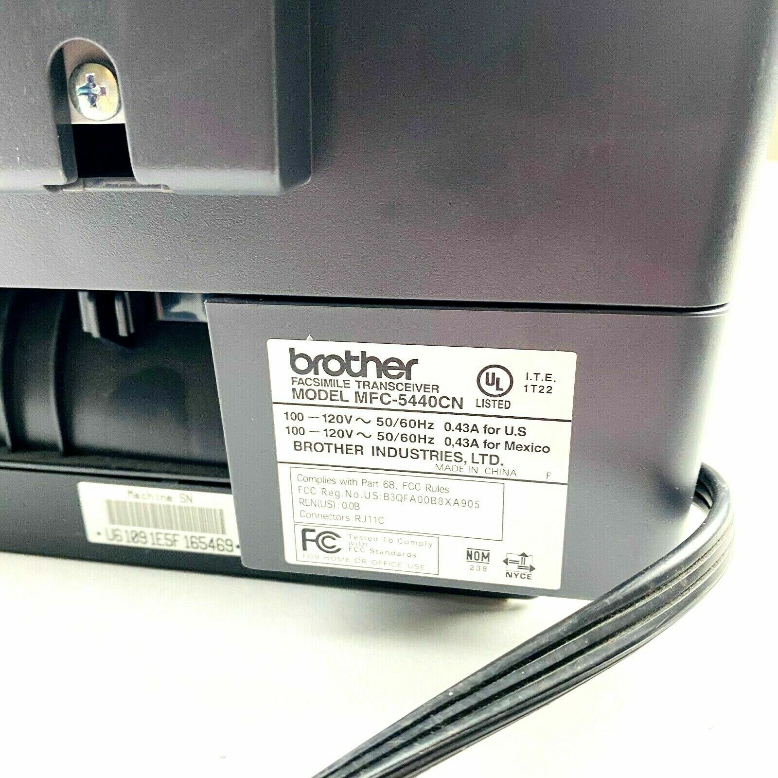 Brother Mfc 5440cn All In One Inkjet Printer For Sale Online Ebay Brother Mfc 5440cn All In One Inkjet Printer For Sale Online Ebay