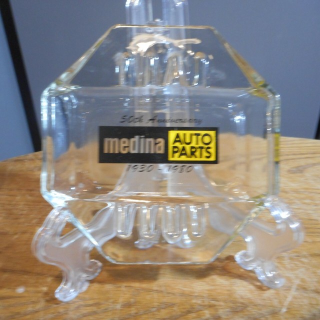 Vintage Medina Auto Parts Ashtray 50th Anniversary eBay