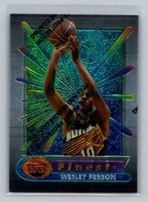 1994 Topps Finest  Wesley Person #322 Phoenix Suns