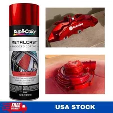 Red Anodized Coating Spray Gloss Brake Engine Custom Caliper Paint High Temp