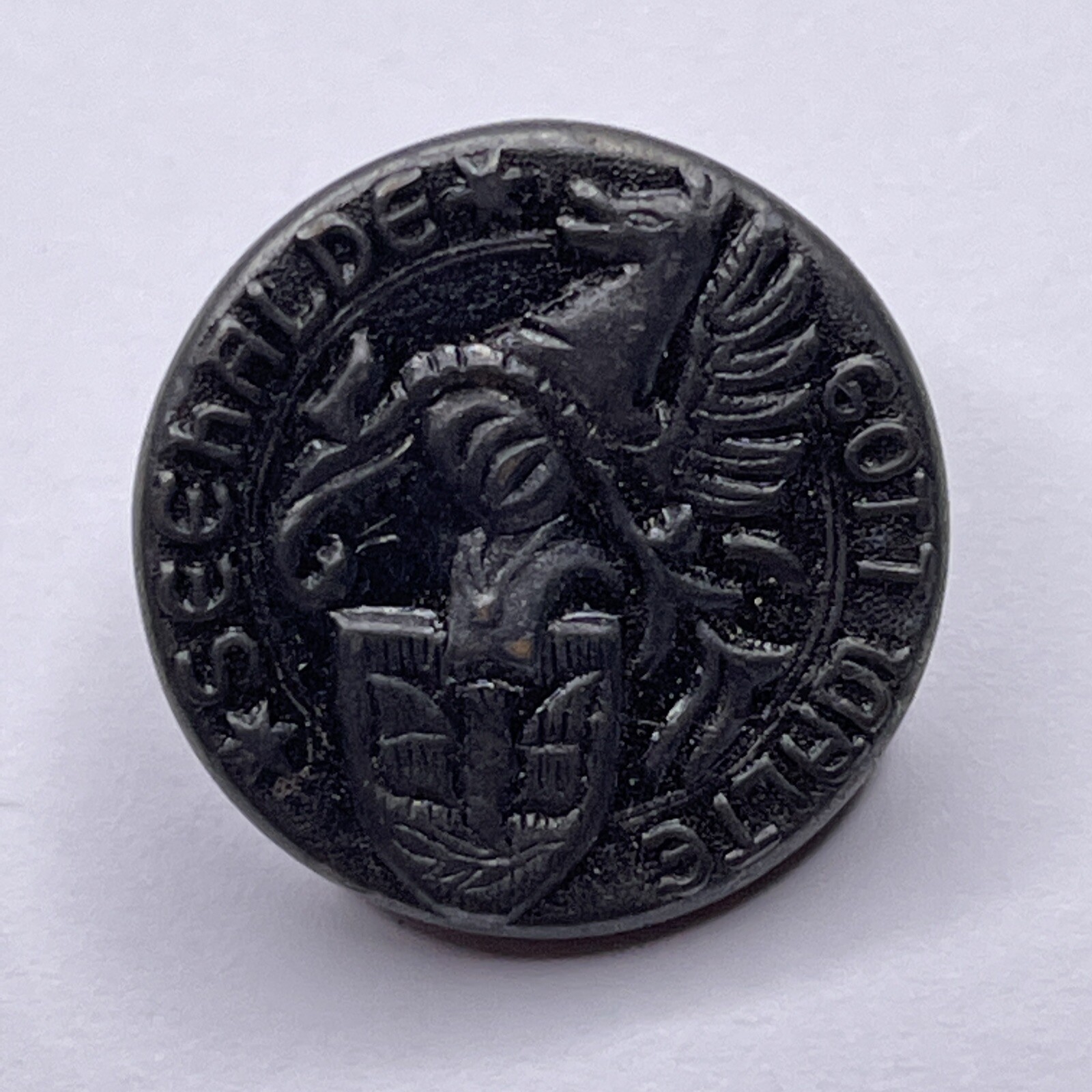 Gott Button Vintage 1920's-1950's Waterbury Company Seehalde Gott Walte Cuff Button ...