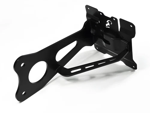 ZIEGER Side License Plate Holder Compatible with Yamaha XVS 650 / 1100