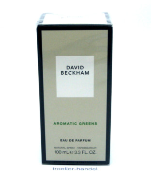 David Beckham Aromatic Greens 100 ml Eau de Parfum NEU & OVP