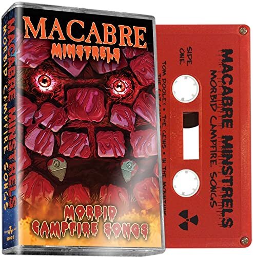 MacAbre Macabre Minstrels: Morbid Campfire Songs Remastered Red (Cassette)