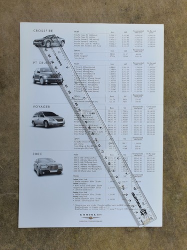 Chrysler PT Cruiser 2005 - 2006 folleto de ventas de autos - Imagen 13 de 13