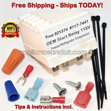 921374 117-744 Start Relay for True - Ships TODAY!