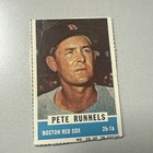 1961 Bazooka Baseball Pete Runnels #32 PSA 8