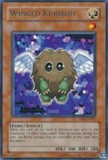 Winged Kuriboh DP1-EN005 Unlimited Rare DAMAGED Yu-Gi-Oh