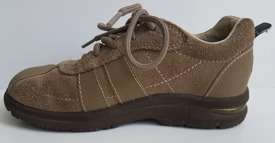 Boys Stride Rite Shoes Size 10.5 Barney Brown Suede Casual Dress - Image 4 of 4