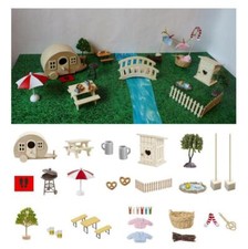 Miniatur Deko Sets, Camping Urlaub Campingplatz Wohnwagen Zubehör für Wichtel