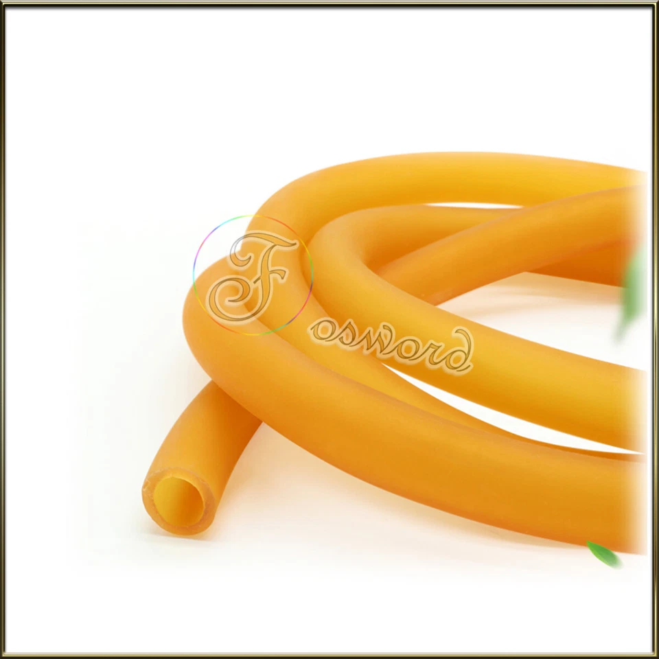 Ø1.6mm~12mm Natural Latex Rubber Surgical Tube Band Elastic Pipe Solid Hollow - Image 2 of 4