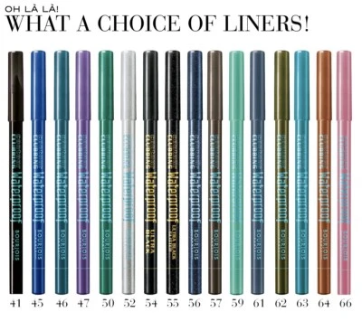 BOURJOIS Contour Clubbing WATERPROOF EyeLiner Eye Pencil 1.2g -CHOOSE YOUR SHADE