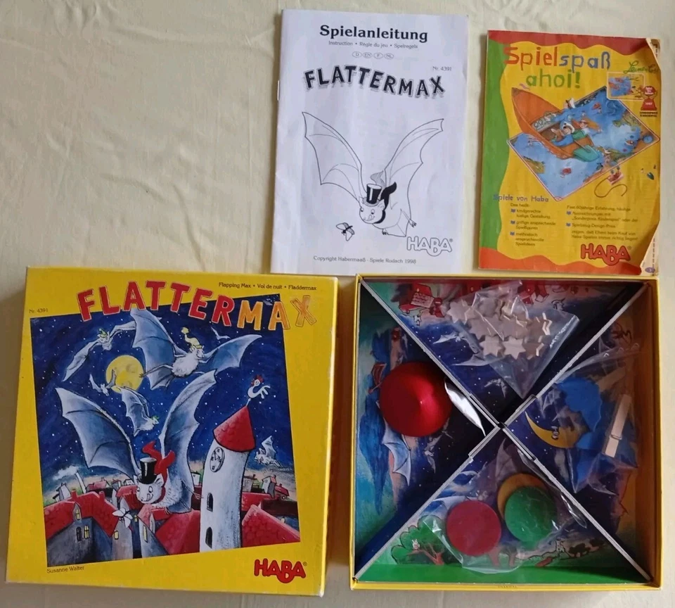 Haba Spiel Vintage 1999 Flattermax - Bild 3 von 4