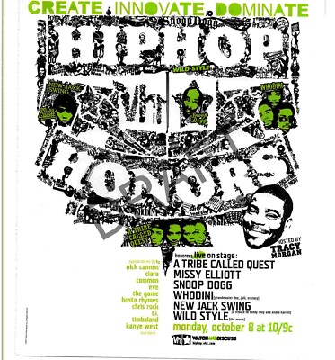 PPOT19 WERBUNG 11X9 ERSTELLEN, INNOVATIV, DOMINIEREN HIPHOP EIN STAMM NAMENS QUEST