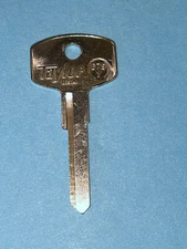 Vintage Datsun (Nissan) Key Blank, Pre-1970, Taylor # D79Y, Ilco/Dominion # DT12