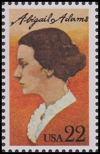 US 2146 Abigail Adams 22c single MNH 1985