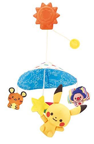 Sega Toys MONPOKE Pokemon Baby Toy Gift Set Pikachu Stroller Mobile ...