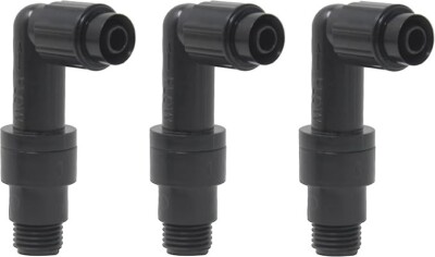 3 Pack of Rainbow Chlorinator Check Valve Elbow Pool Spa Feeders for R172061