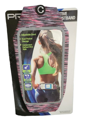 PRO STRENGTH ACTIVE WAISTBAND ADJUSTABLE BAND HOLDS PHONE WHEN RUNNING EXERCISE - 第 1/2 張圖片