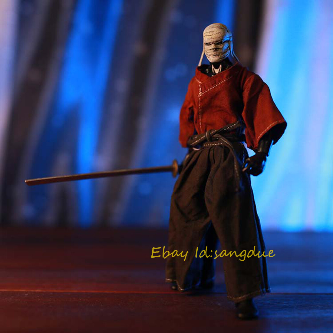 【SAMURAI】I'M A PERSON NOT A NUMBER 8inch Private Custom Mummy Samurai 6 Inches Collectible Action Figure
