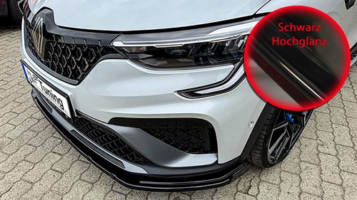 Espada alerón alerón delantero con Wing ABS para Renault Arkana RS-Line negro brillante - Imagen 1 de 3