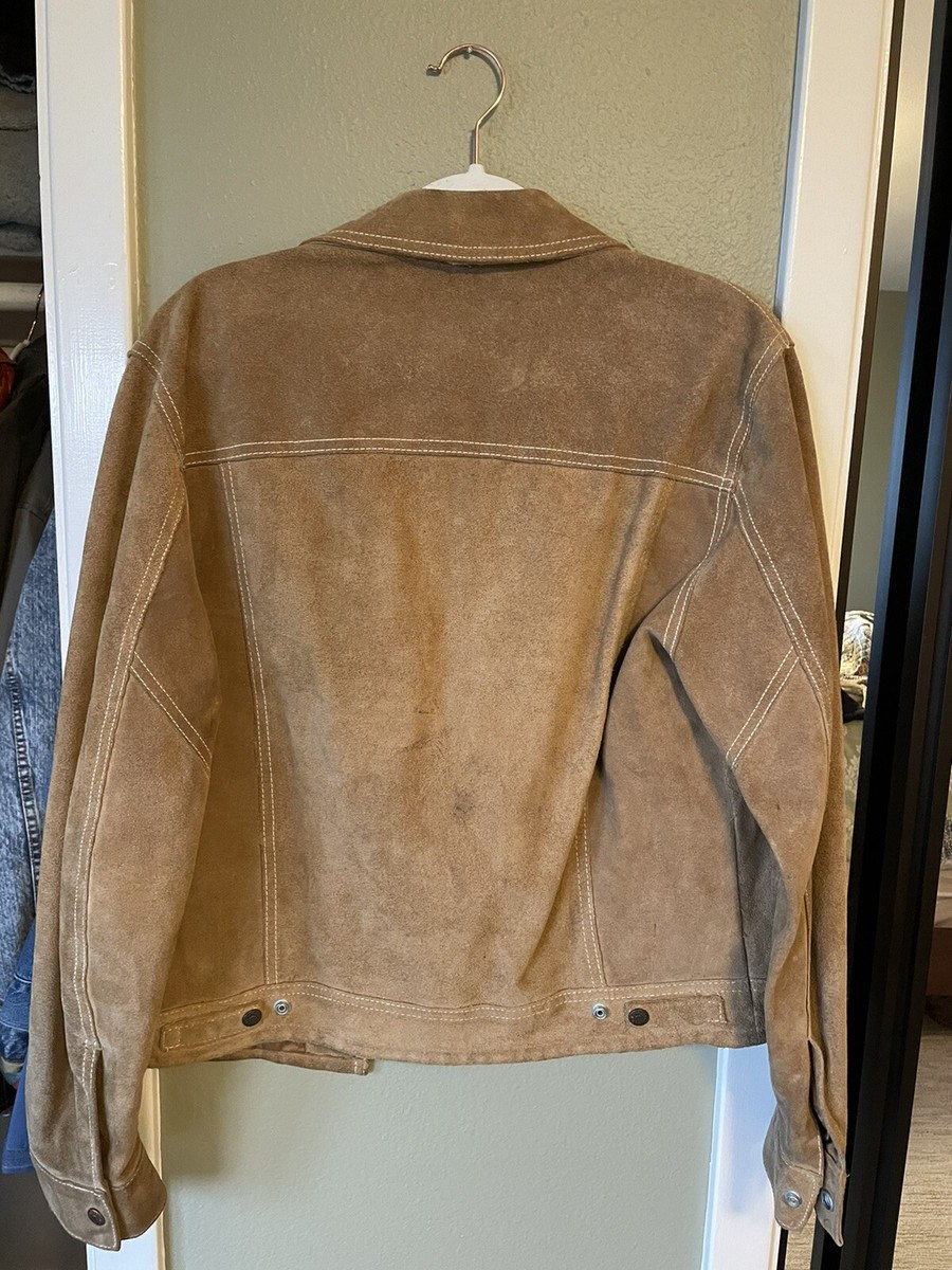 Levi's Suede Trucker Jacket, M, Collectors Item | eBay
