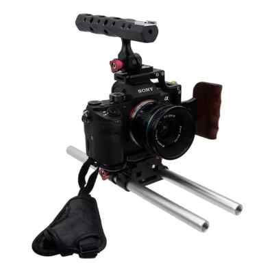 Fotodiox Pro Black Cinema Sharkcage für Sony a7II-Body (a7 II, a7R II) Video