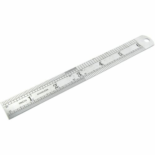 5pcs 15cm Steel Ruler 6 Inch Aircraft Flexible Modelling Flux Workshop - Picture 3 of 3