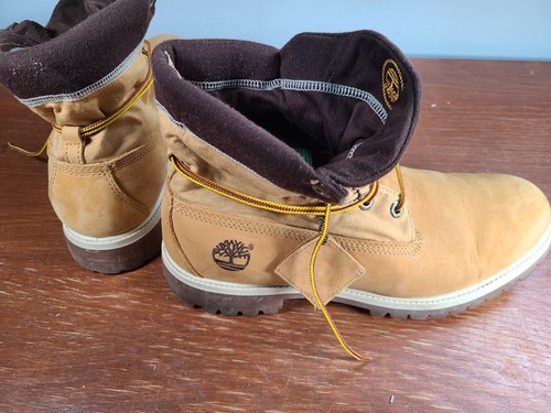 Timberland Roll Top Boots 83073 2140 Camel Mens Size 11M - Picture 8 of 10