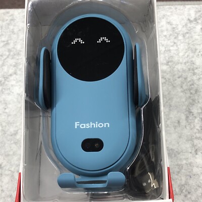 Smart Sensor Car Wireless Charger S11 Car Mount Blue