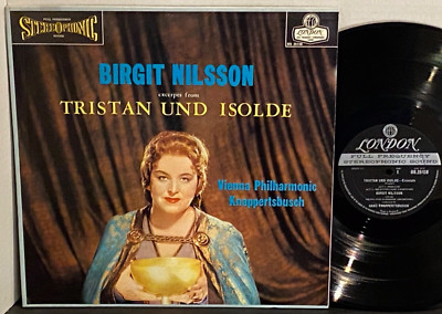 BIRGIT NILSSON Tristan & Isolde Excerpts LONDON BB Stereo OS 25138 EX/EX+ 1E/1E