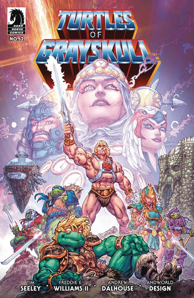 MASTERS OF UNIVERSE TMNT TURTLES OF GRAYSKULL #2