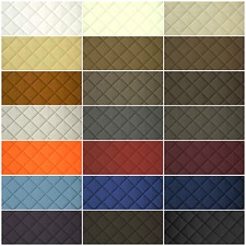 Faux leather PVC quilted 5x5 cm diamond quilting car upholstery fabric furniture fabric decoration