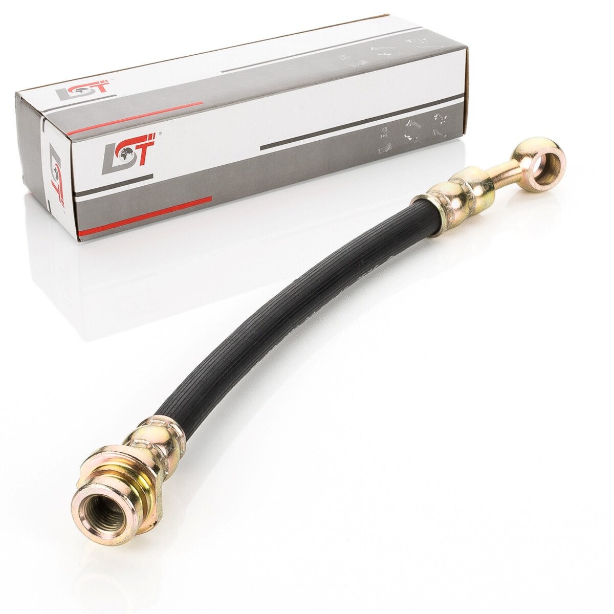 1x Brake Hose for Nissan Micra II K11 Rear Axle - 235 mm