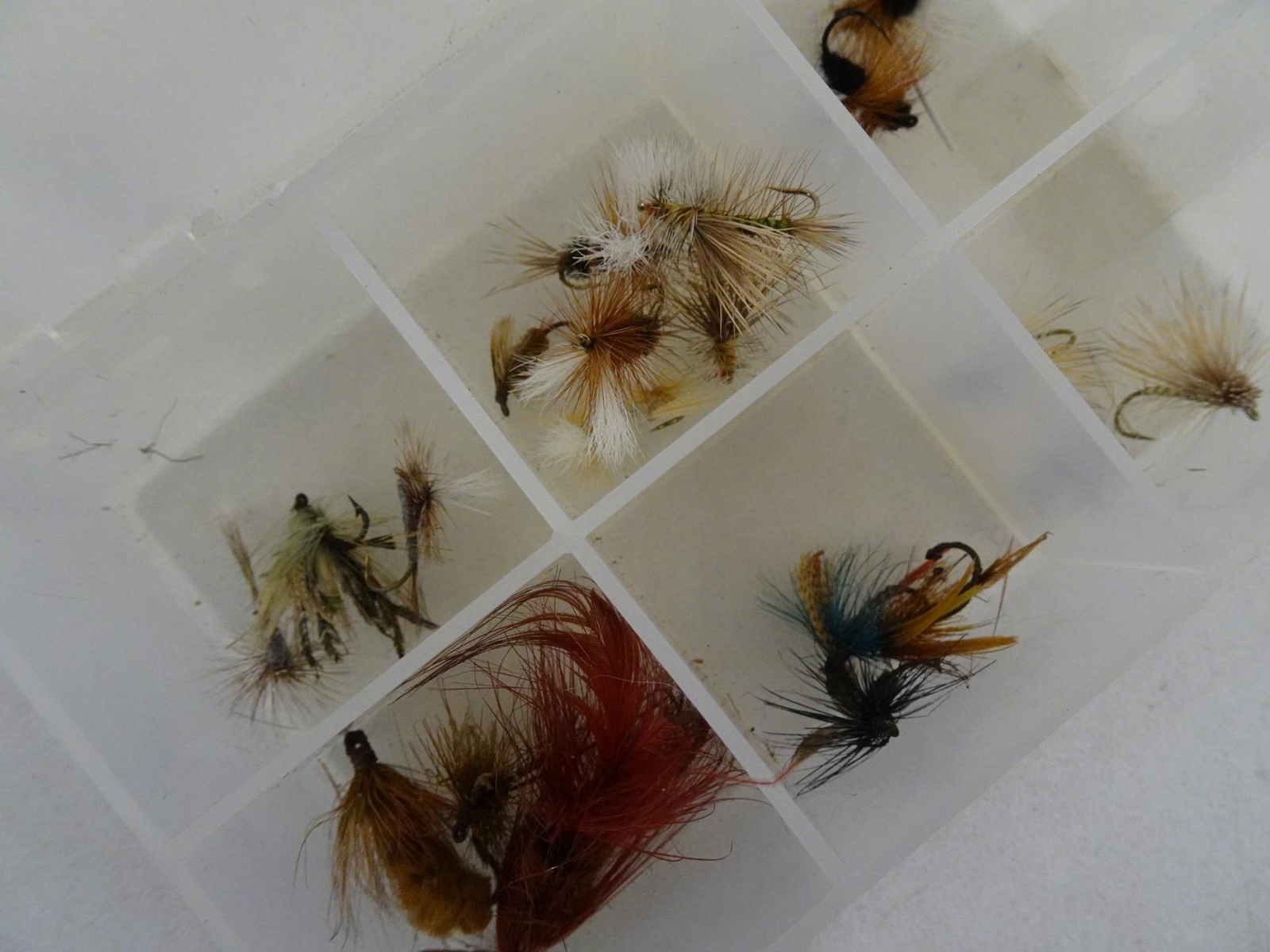 Mixed Lot 85 Fly Fishing Flies Wooly Worm Nymph Dry Bead Head Streamers