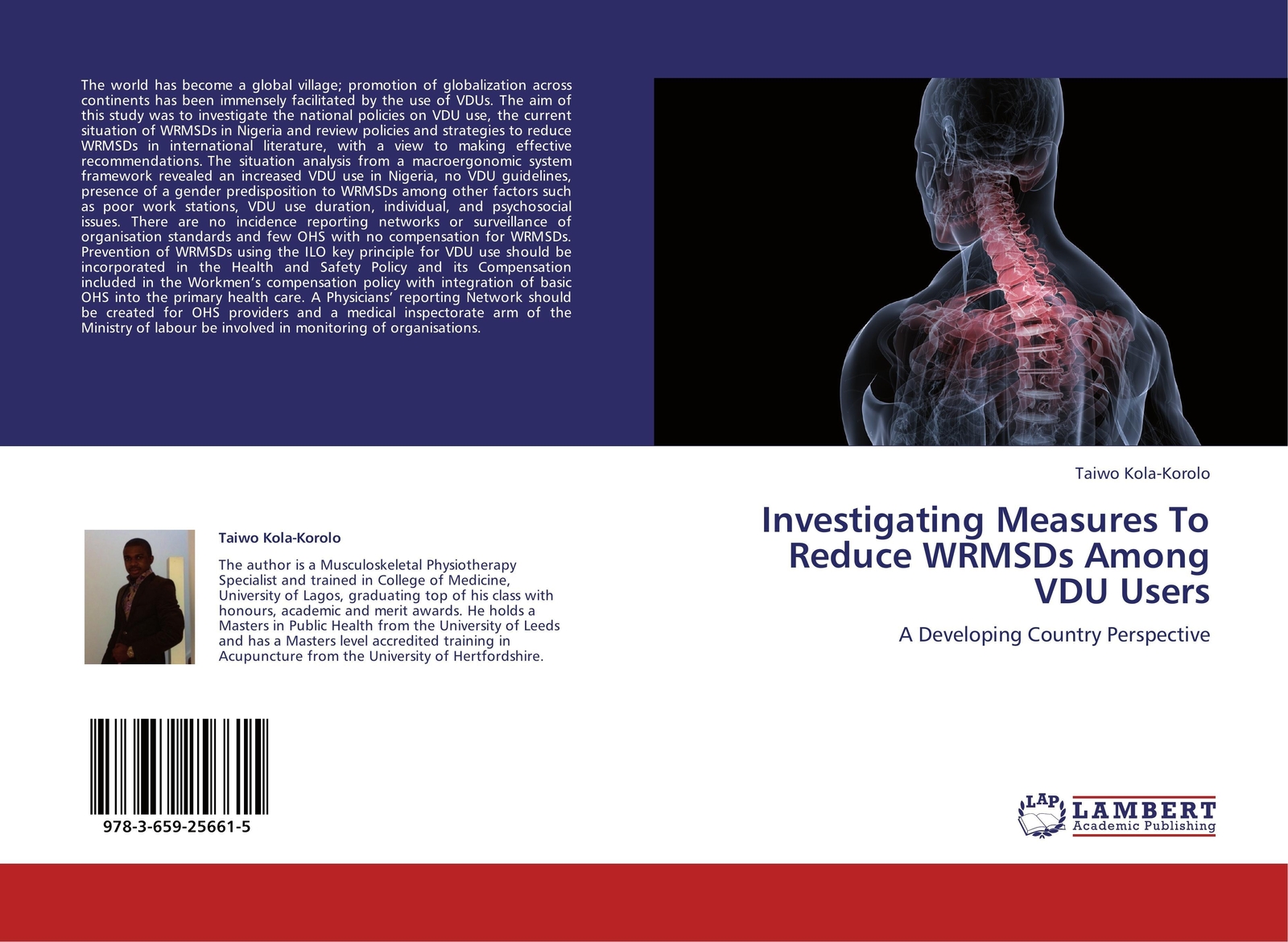 Thumbnail - Investigating Measures To Reduce Wrmsds Among Vdu Users Taiwo
