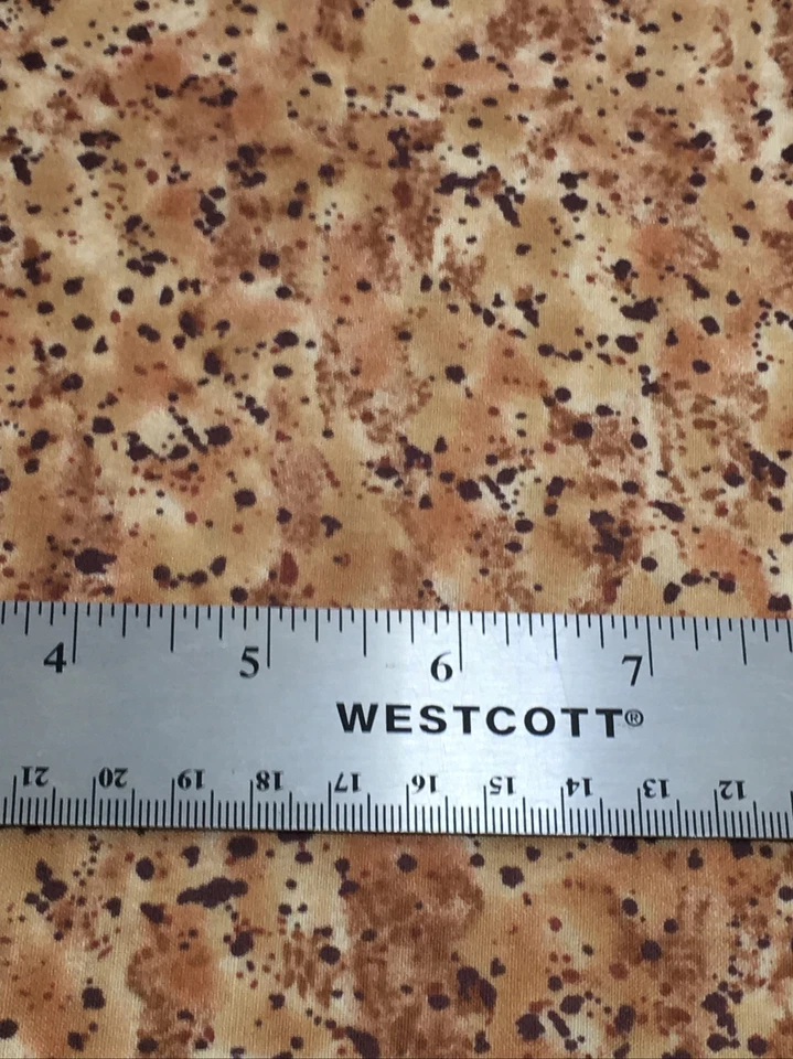 Tecido SSI Country Home Anna Krajewski marrom textura tonal 3/4 jardas algodão - Imagem 2 de 4