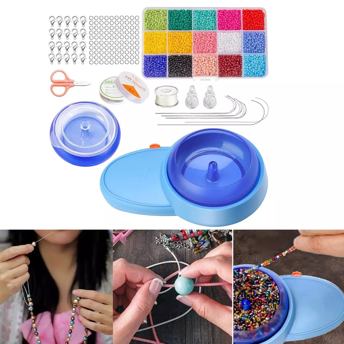 Bead Spinner DIY Making Bead Spinner Kit for Jewelry Making Clay Beads