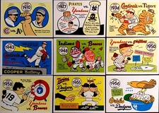 1970 Fleer Laughlin World Series (1903-1969) Blue / U Pick Cards / Buy2+ Save10%