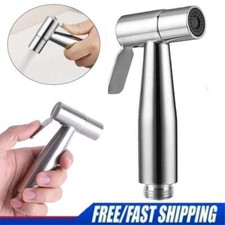 Handheld Toilet Bidet Sprayer Stainless Steel Shattaf Bathroom Shower Head Home